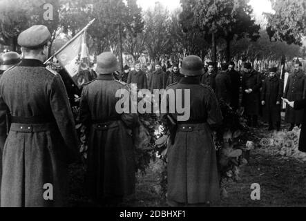 French prisoners of war are buried in Rennes. Stock Photo
