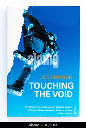 Joe Simpson - Touching the Void book Stock Photo