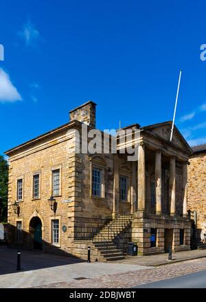 Lancaster Maritime Museum Lancashire England UK on St George's Quay which was formerly the Custom House of 1764 designed by Richard Gillow. Stock Photo