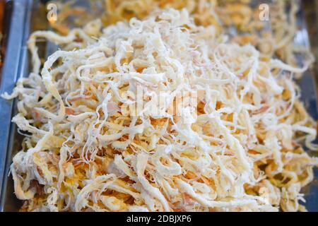 Japanese dried squid snack Stock Photo - Alamy