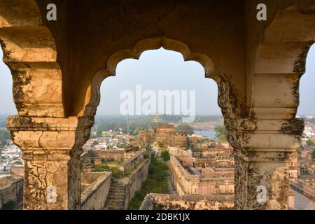 Baldeogarh fort in Madhya Pradesh, India. Stock Photo