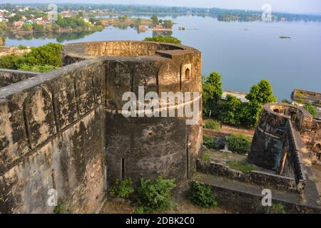 Baldeogarh fort in Madhya Pradesh, India. Stock Photo