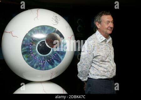 Pink Floyd at the launch of their Pulse DVD at Warner West end,London 3rd July 2006 Nick Mason Stock Photo