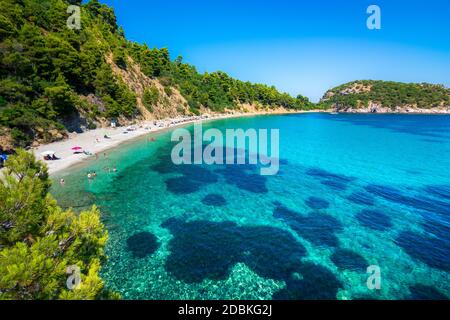amazing-beach-stafilos-skopelos-greece-stock-photo-alamy