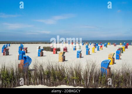 Deutschland - Strand in NeÃŸmersiel / Niedersachsen Stock Photo