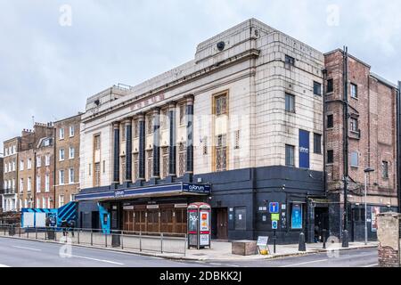 The O2 Forum in Kentish Town, a major live entertainment venue, closed during the second coronavirus pandemic lockdown, London, UK Stock Photo