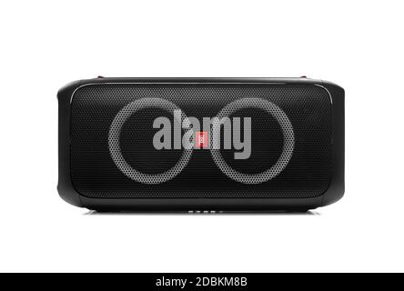 JBL Partybox 310 on a white background. Stock Photo