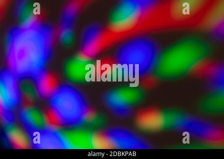 A Backgrounds made of different colored lighting effects Stock Photo