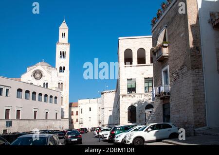 Bari -  cattedrale di S.Sabino - S. Sabino church - Cathedral Stock Photo