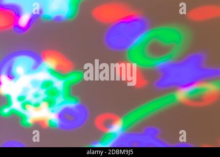 A Backgrounds made of different colored lighting effects Stock Photo