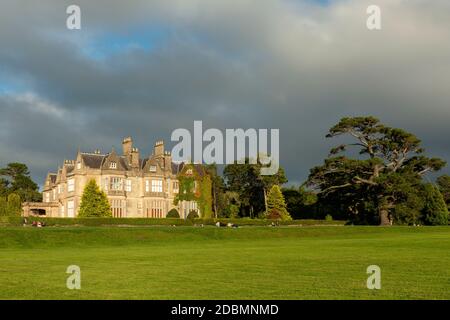 Muckross House and Gardens Irish heritage landmark in Killarney National Park, County Kerry, Ireland Stock Photo