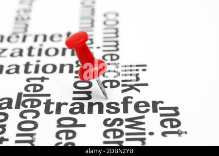 Transfer Stock Photo