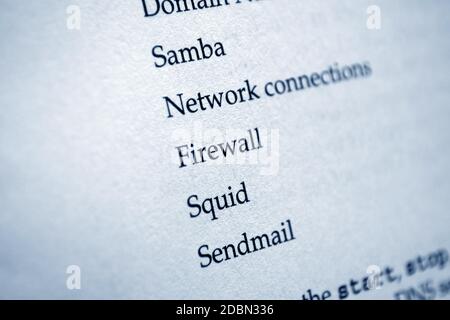 Network connections Stock Photo
