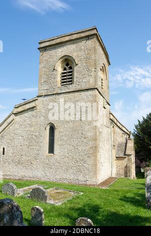 St James the Great Church, Church Lane, Fulbrook, Oxfordshire, England, United Kingdom Stock Photo