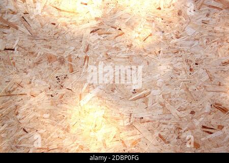 Pressed plywood wood texture. Wooden background for design Stock Photo