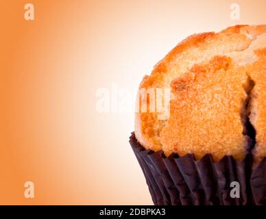 Tasty muffin closeup Stock Photo