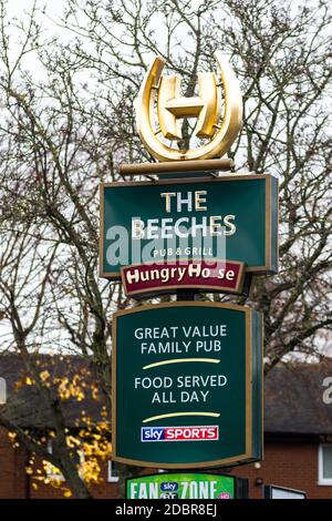 The Beeches Pub, Thornbridge Avenue, Great Barr, Birmingham, UK Stock Photo