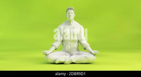 Ignoring Distractions and Shut Out Distraction Concept Art Stock Photo