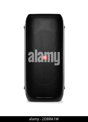 JBL Partybox 310 on a white background. Stock Photo
