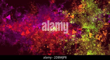 Grunge Concert Festival Background as Colorful Abstract Stock Photo