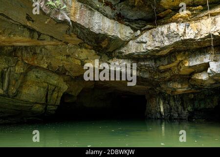 The Landscape of Ninh Binh with the Caves of Tam Coc and Trang An Stock Photo