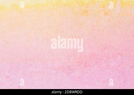 Beautiful sky pink and yellow colors abstract background. Dream sunset pastel texture. Stock Photo