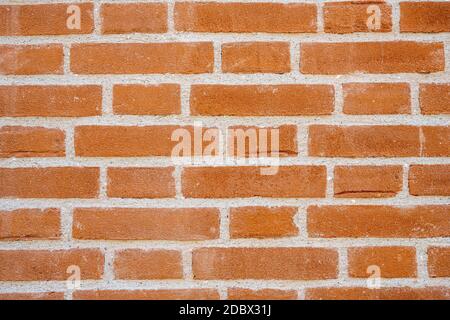 Background from an orange brick wall Stock Photo