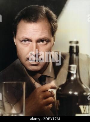 Ivan Desny, deutscher Schauspieler, um 1961. German actor Ivan Desny, Germany ca. 1961. Stock Photo