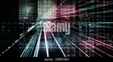 Global Integration of Technologies as a Concept Stock Photo