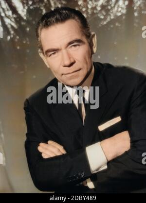 Peter Frankenfeld, deutscher Sänger, Schauspieler und Entertainer, Deutschland ca. 1959. German singer, actor and entertainer Peter Frankenfeld, Germany ca. 1959. Stock Photo