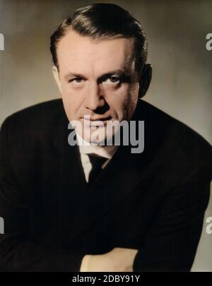 Alexander Kerst, österreichischer Schauspieler und Synchronsprecher, Deutschland um 1956. Austrian actor and dubbing actor Alexander Kerst, Germany around 1956. Stock Photo