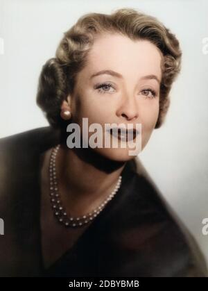 Irene von Meyendorff, deutsche Schauspielerin, Deutschland um 1951. German actress Irene von Meyendorff, Germany around 1951. Stock Photo