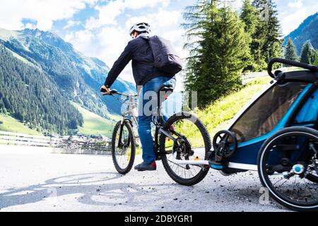 mtb trailer child