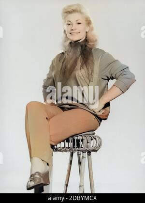 Susanne Uhlen, deutsche Schauspielerin und Regisseurin, Deutschland 1970er Jahre. German actress and director Susanne Uhlen, Germany 1970s. Stock Photo