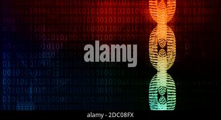 Cyber Security Industry and Secure System Network Platform Stock Photo
