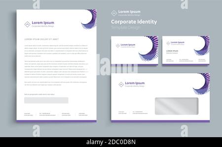 Corporate Business  Identity template design Vector abstract stationery , Gift Items Color promotional souvenirs elements. link digital technology set Stock Vector