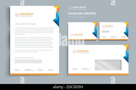 Corporate Business  Identity template design Vector abstract stationery , Gift Items Color promotional souvenirs elements. link digital technology set Stock Vector