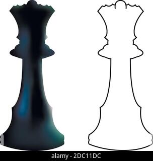 Chess Piece - King Stencil  Chess pieces, Chess, Chess king