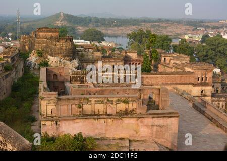 Baldeogarh fort in Madhya Pradesh, India. Stock Photo