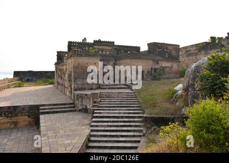 Baldeogarh fort in Madhya Pradesh, India. Stock Photo