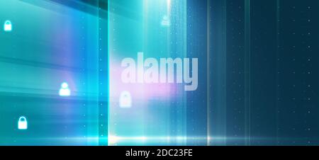 Graphical digital abstract binary codes red theme background Stock ...