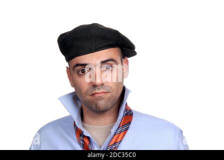 young business men portrait isolated on white Stock Photo