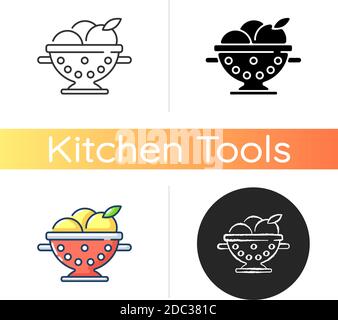 Colander icon Stock Vector