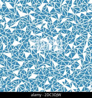 Seamless vector pattern triangles. You can use postcards, poster, design, cover Stock Vector