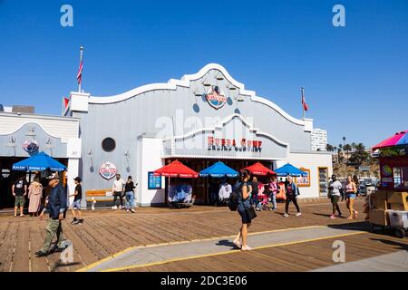 Bubba gump shrimp santa monica hi res stock photography and