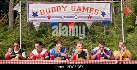 BUDDY GAMES, from left: Kevin Dillon, James Roday Rodriguez, 2019
