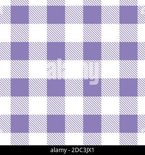 Vector seamless purple knitted pattern. Textile cage for design Stock Vector
