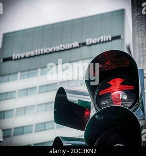 Hauptsitz Investitionsbank Berlin an der Bundesallee Bezirk Wilmersdorf, IBB Stock Photo