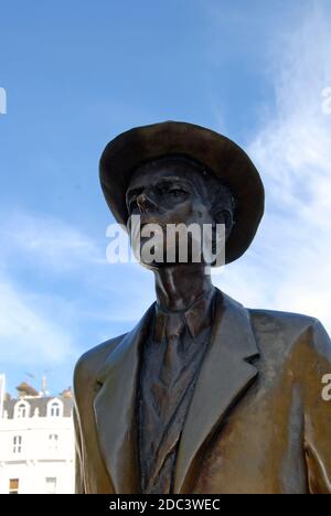 Bela Bartok Statue at South Kensington by Imre Varga Stock Photo