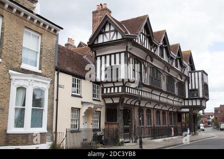 Tudor House and Garden in Southampton, Hampshire in the UK, taken on the 10th July 2020 Stock Photo